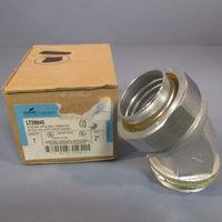 Cooper CrouseHinds 45 Degree Angle Male Connector w/ 2" Bushing LT20045