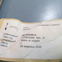 Jatec Shaft Splined Rev A 0350050666