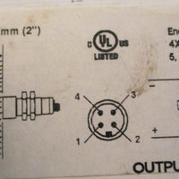 Telemecanique SM956A13303 Ultrasonic Proximity Sensor 1524VDC 80mA