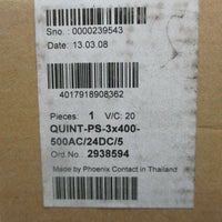 Phoenix Contact QUINTPS4x400500AC/24DC/5 Power Supply NEW