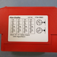 Allen Bradley 1734OB8S Ser. B 8 Channel Safety Sourcing Output Module 193343