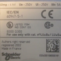 (Lot of 2) Schneider Electric Telemecanique LUFN20 Auxiliary Contact 036516 250V