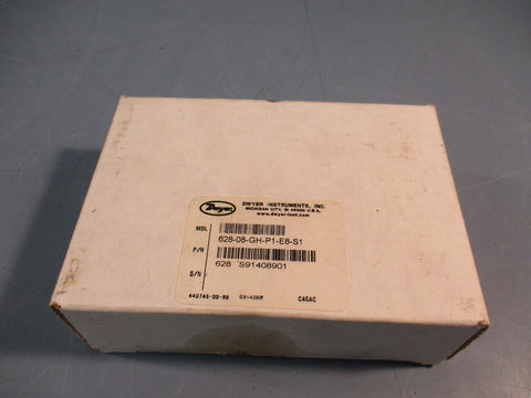 DWYER 628-08-GH-P1-E8-S1 Pressure Transmitter 0-30PSIG 10-30VDC 4-20mA
