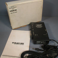 BLACK BOX CAT5 MULTI VGA/AUDIO SYSTEM EXTENDER TRANSMITTER RS232 AC1005AR2