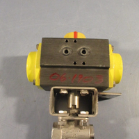 Conbraco CTS 20 6 Compactorque Pneumatic Valve Actuator w/ 1/2" CF8M 2000 WOG