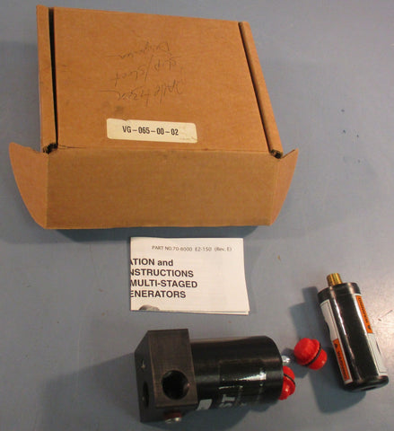 GAST VG-065-00-02 Multi-Stage High Vacuum Generator VG0650002