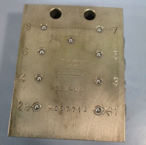 Lincoln SSV Divider Valve, Lubrication System 619274731