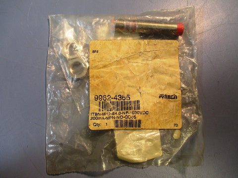Altech Pulsotronic NonFlush Cylindrical Sensor, 99624365, M12, NPN, 1030VDC