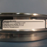 VWR 57334578 #70 U.S. Standard Testing Sieve 8" Dia 0.140mm Wire Dia Stainless