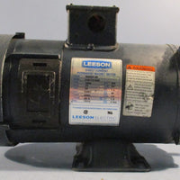 Leeson 3/4 HP DC Motor 108052.00 C4D17FK8D 1800 RPM 5/8" Shaft Dia .75 HP
