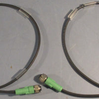 Phoenix Contact 1668360 M12 Male to M12 Female Cable 0.6m Lot of 2