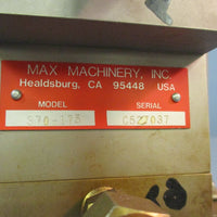 Max Machinery Flow Transmitter Model 213185 w/Accessories See Description