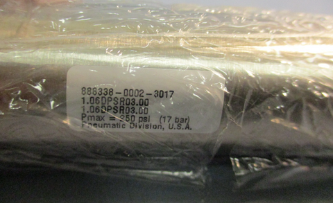 Parker 1.06DPSR03.00 Air Cylinder, Double Acting 3 In Stroke, Round Body