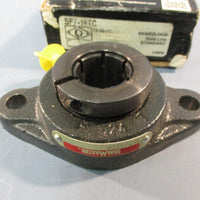 Sealmaster SFT16TC FlangeMount Ball Bearing Unit  1" Bore, 2Bolt Flange Mount
