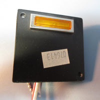 Lot of 4 Mac Valves Amber Pilot Indicating Light Panel Mount E62022 611 NWOB