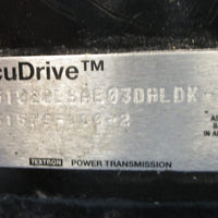 Textron AccuDrive 20:1 Ratio Gear Reducer Gearbox RG251020LSAE03DHLDK New