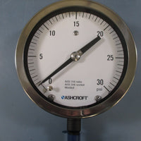 Ashcroft 451009S02L30 Pressure Gauge  New