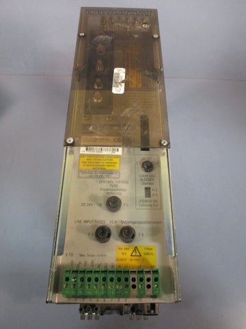 INDRAMAT AC SERVO POWER SUPPLY TVM 2.4-050-220/300-W1/115/220