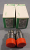 Schneider Electric ZB4BS834 Red Twist Release Push Button 088885 (Lot of 2)