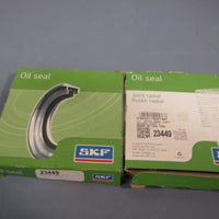 Lot of (2) SKF OIL SEAL 60X85X8MM 23449