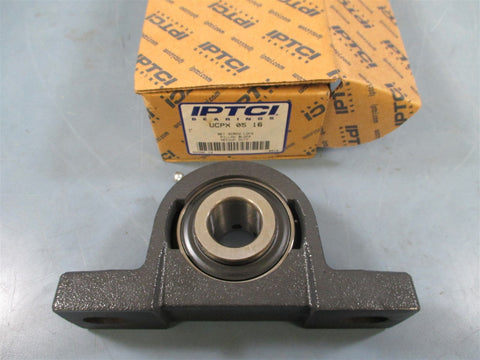IPTCI UCPX0516 1" Bore Medium Duty Set Screw Pillow Block Bearing  New