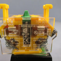 EAO Switching Element/Contact Block w/PushButton 704.901.5/A