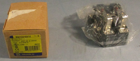 Square D 8501CO16V14 Power Relay Class 8501 Series D Type C 24VAC