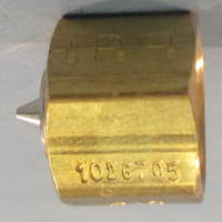 Nordson 1026705 Straight SingleOrifice Nozzle SA16D 0.46mm Diameter Lot of 2