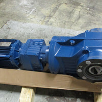 Sew Eurodrive KAZ87 R57 DNR100L4/TH Gear Motor 330:1 Ratio, 5.3 Final RPM, 5 HP