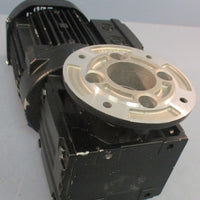 SewEurodrive WAF20 DR63L4 Gearmotor 1300/127 RPM 0.25kW 10.25:1 45mm Shaft Dia