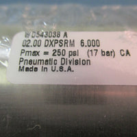 Air Cylinder Dbl Actuating 02.00 DXPSRM 6.000 WD543038A
