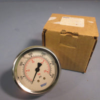 WIKA Pressure Gauge 2.5" 3000PSI/1 Bar Type 212.53