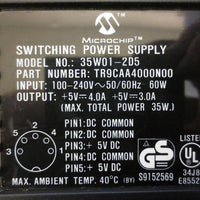 Microchip Switching Power Supply, 35W012D5, TR9CAA4000N00