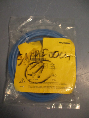 TURCK NI5G12Y1 Proximity Switch Sensor 8,2 VDC 5mA Ident No. 10055