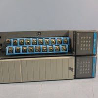 LOT OF (2) ALLEN BRADLEY 1746OB16 SLC 500 OUTPUT MODULE SERIES C 1050VDC