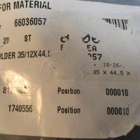 Syntegon 66036057 Holder 35mm x 12mm x 44.5 mm (Lot of 20)