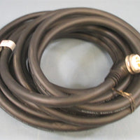 Hubbell HPMA10133 SP MINI ML ANG PLUG 8A 600V 10 Wire 33' Cable NWOB