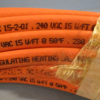 Thermon Parallel Self Regulating Heating Cable HTSX 15-2-OJ 240VAC 15 W/Ft 90' L