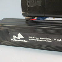 ACCUWEB, INC MNE-3 7500-01 ELECTROMECHANICAL LINEAR ACTUATOR w/MTR 3108 MOTOR