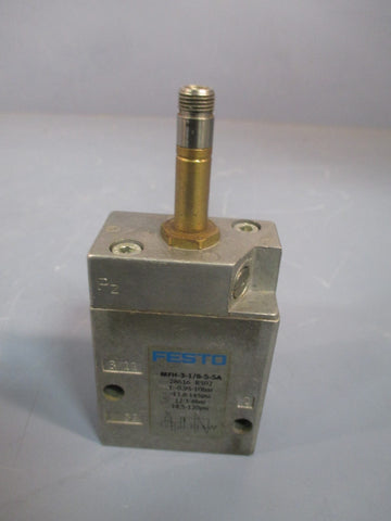 FESTO SOLENOID VALVE 28616 R502 MFH31/8SSA