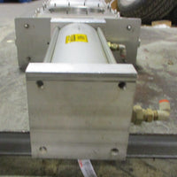 Salina Vortex DAC60AFM Pneumatic Cylinder M600x12-1/2M w/ Gate Valve 12"