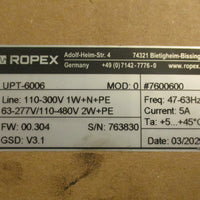 Ropex UPT606/400VAC Temperature Controller UltraPulse 380415V 4753Hz