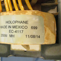 Holophane Lighting RBK250MHMTB 250 Watts MH MT Volts Ballast Replacement