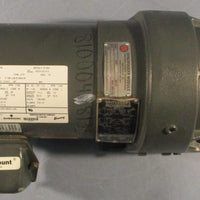 Emerson E186 3PH Motor E186A Synchrogear R276/L12113272N Gearbox 11/4" Shaft