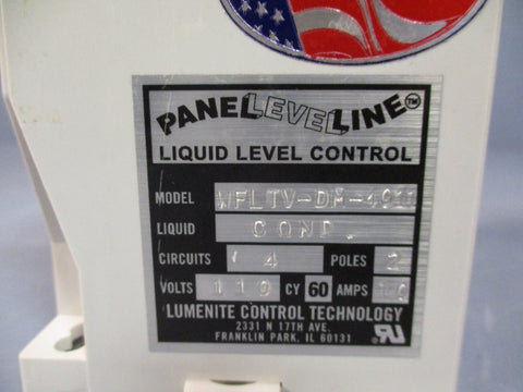 Panel Level Line Liquid Level Control 110VAC 10A 2 Poles 4 Circuit WFLTVDM4011