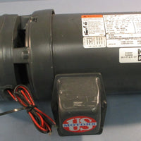 Nidec BMU1P2DFCR Brake Motor 3PH 1HP 5/8" Shaft Dia Shur Stop 105632106007 Brake