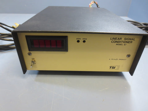 TSI Thermoflo Model 67 Linear Signal Conditioner 0200 SCFM