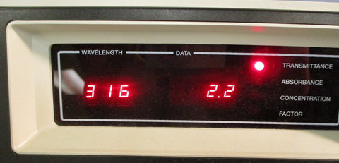 Thermo Electron Spectronic 20D+ Spectrophotometer Model 333183 115V 50/60Hz 1A