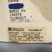 BRADY HandiMark Green Vinyl Indoor/Outdoor Tape 1" x 50' 142276