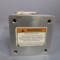 Salina Vortex Corp. Pneumatic Cylinder Max 250 PSI Air Size: I300x3 0505 DVC3x3